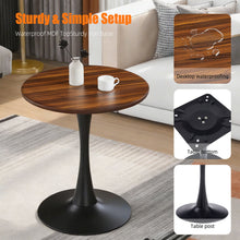 Load image into Gallery viewer, Round Dining Table With Tulip Style Base
