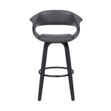 Load image into Gallery viewer, Swivel, Low Back Counter Height Bar Chair - Gray / Black

