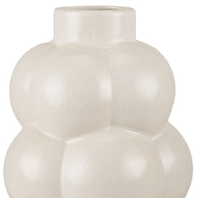Load image into Gallery viewer, Modern Abstract Bubbles Table Vase - Cream
