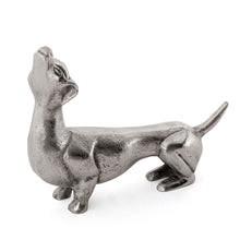 Load image into Gallery viewer, Dachshund Dog Tabletop Sculpture - Nickel
