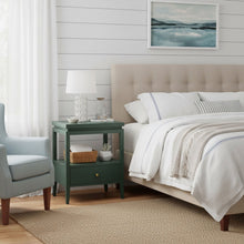 Load image into Gallery viewer, Olana -1 Drawer Nightstand With Floating Top Design

