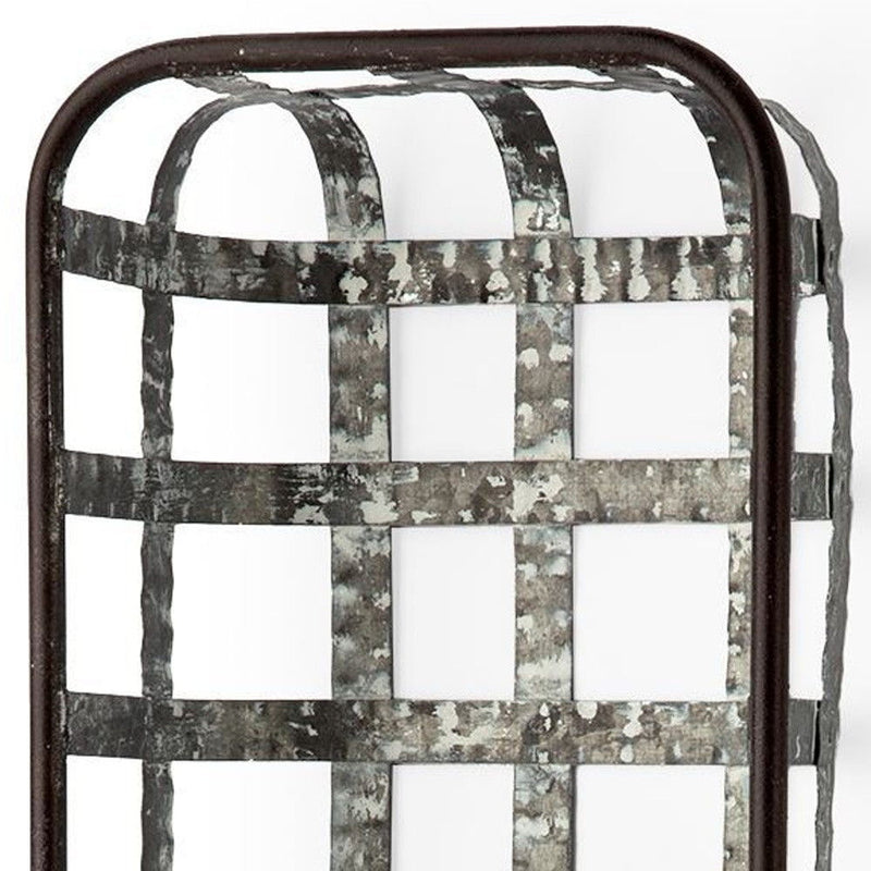Bottle Wall Vase - Black / Clear / Gray