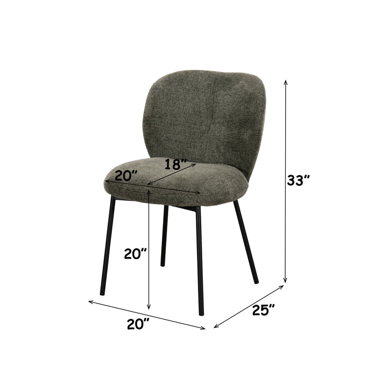 Cassian - Side Chair (Set of 2) - Green