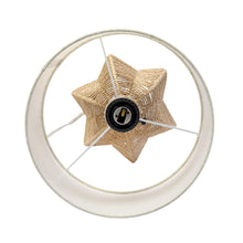Load image into Gallery viewer, Rope Rattan Table Lamp With Drum Shade - Natural
