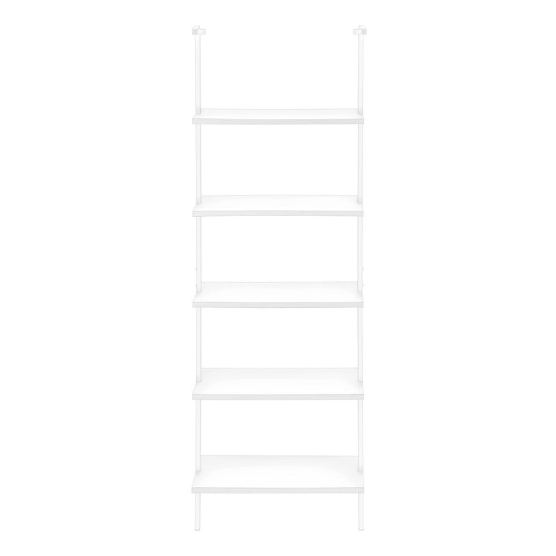 Five Tier Bookcase (489806) - White