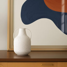 Load image into Gallery viewer, Speckle Amphora Table Vase (608335) - White
