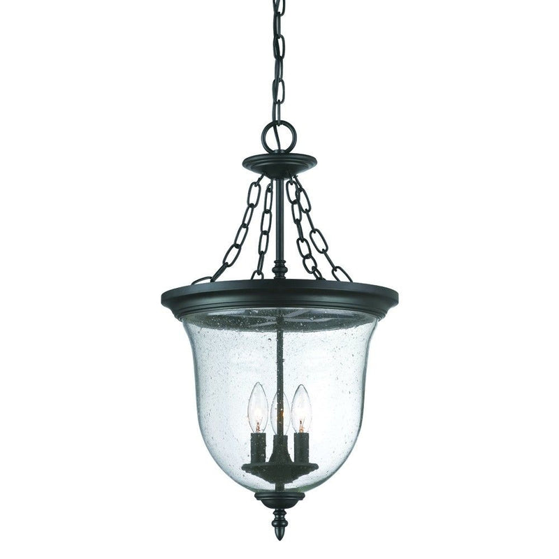 Belle 3-Light Hanging light - Matte Black