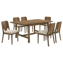 Load image into Gallery viewer, Graham - 7 Piece Rectangular Dining Table Set - Walnut

