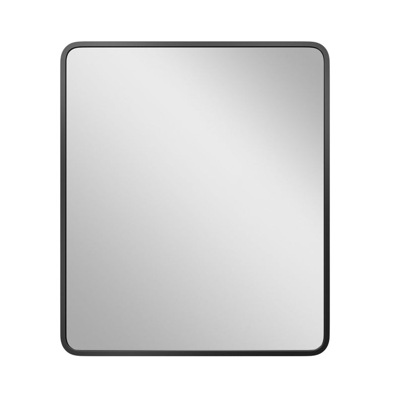 30" Metal Framed Mirror Set - Black