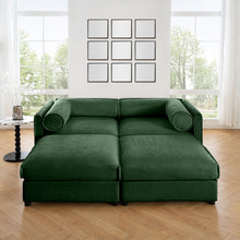 Load image into Gallery viewer, Contemporary Elegant Sofa With Storage And Ottoman
