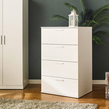 Load image into Gallery viewer, Oliver - Farmhouse Jumbo Chest With 4 Drawer Storage

