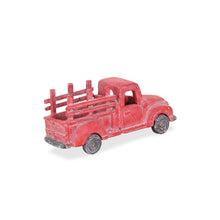 Load image into Gallery viewer, Hand Painted Decorative Truck Tabletop Sculpture - Red
