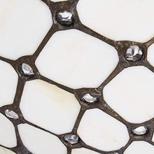 Load image into Gallery viewer, Unique Statement Two Light Glass Dimmable Chandelier With Shades - White / Black
