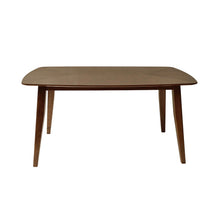 Load image into Gallery viewer, 7 Piece Mid - Century Dining Set With Upholstered Dining Chairs, Dining Table
