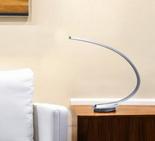 Load image into Gallery viewer, Metal Desk LED Table Lamp - Silver
