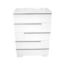 Load image into Gallery viewer, 5 Drawer Chest, Bedroom - White

