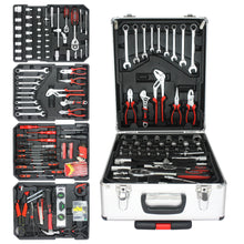 Load image into Gallery viewer, 899 Piece Home Repair Tool Set With Rolling Plastic Toolbox, 4 Drawers, General Household Maintenance Kit
