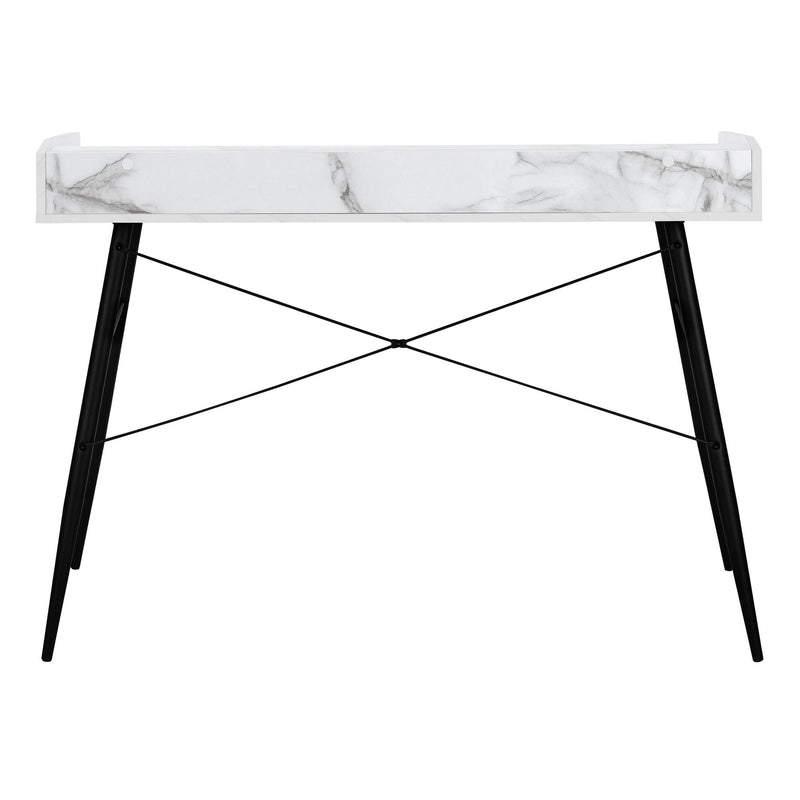 Parsons Writing Desk - White / Black
