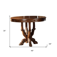 Load image into Gallery viewer, 48" Solid Wood Dining Table - Brown
