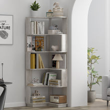 Load image into Gallery viewer, L-Shaped Corner Bookshelf
