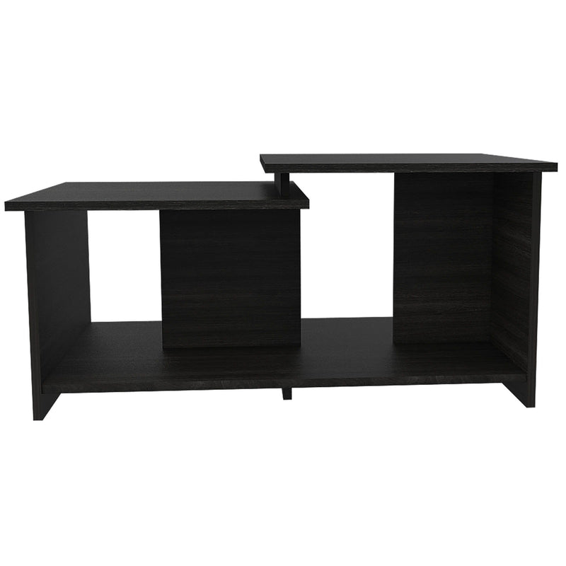 Manufactured Wood Rectangular Coffee Table - Black