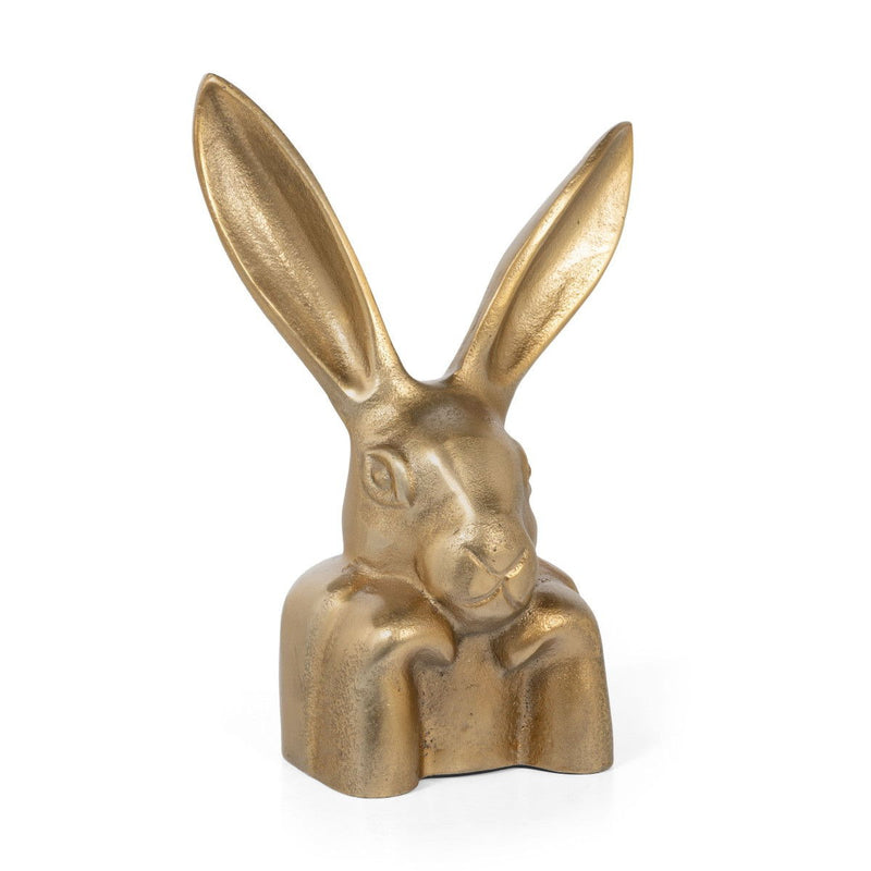Rabbit Tabletop Sculpture - Gold