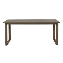Load image into Gallery viewer, Rustic Nash Dining Table With Slat Design - Gray
