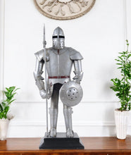 Load image into Gallery viewer, Hand Painted Figurine Tabletop Sculpture - Silver
