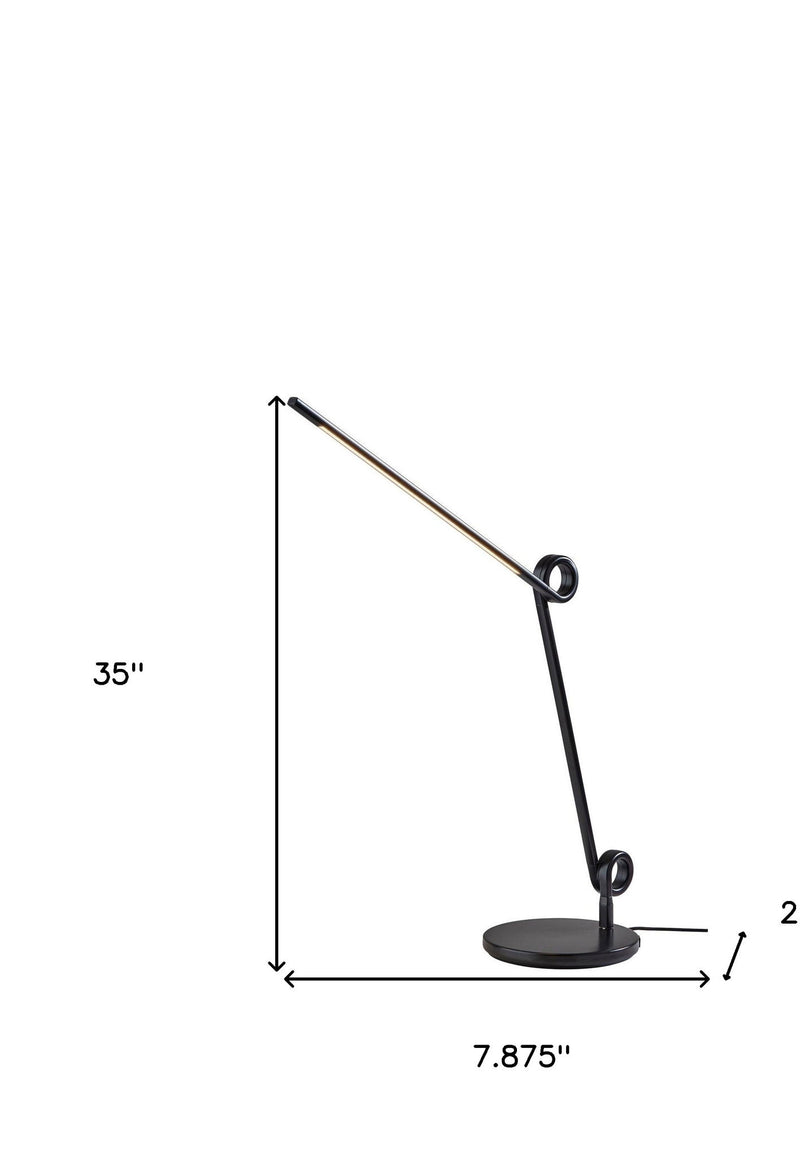 Metal Novelty Desk Lamp - Black