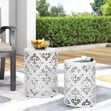 Load image into Gallery viewer, Outdoor Metal Modern Design End Table
