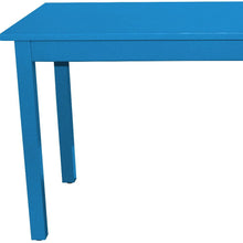 Load image into Gallery viewer, 48" Solid Wood Dining Table - Caribbean Blue
