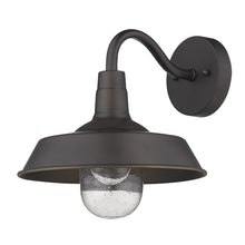Load image into Gallery viewer, Shallow Plate Shape Wall Light - Antique Bronze
