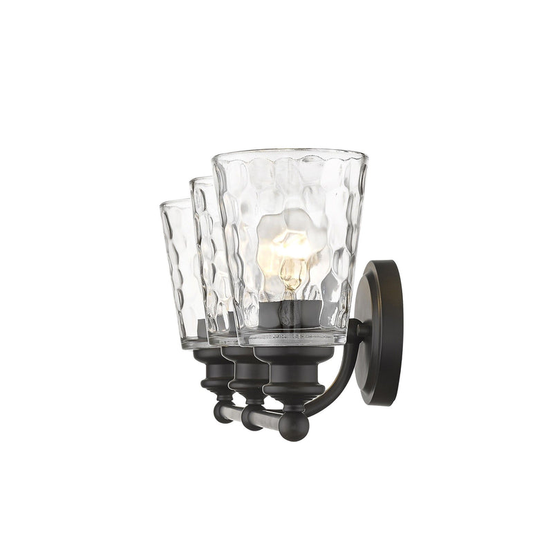 Mae 3-Light Oil-Rubbed Vanity - Bronze