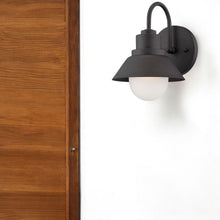 Load image into Gallery viewer, Lamp Shade Wall Light - Matte Black
