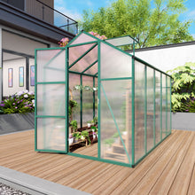 Load image into Gallery viewer, Polycarbonate Walk-In house, Raised Base For Outdoor In All Season
