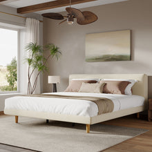 Load image into Gallery viewer, Chunky - California King Bed Frame - Beige
