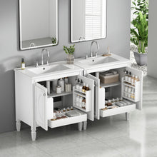 Load image into Gallery viewer, Bathroom Vanity With Sink With 2 Doors And Adjustable Shelf
