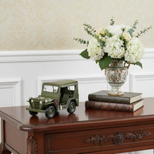Load image into Gallery viewer, c1940 Willys Quad Overland Jeep Sculpture - Green

