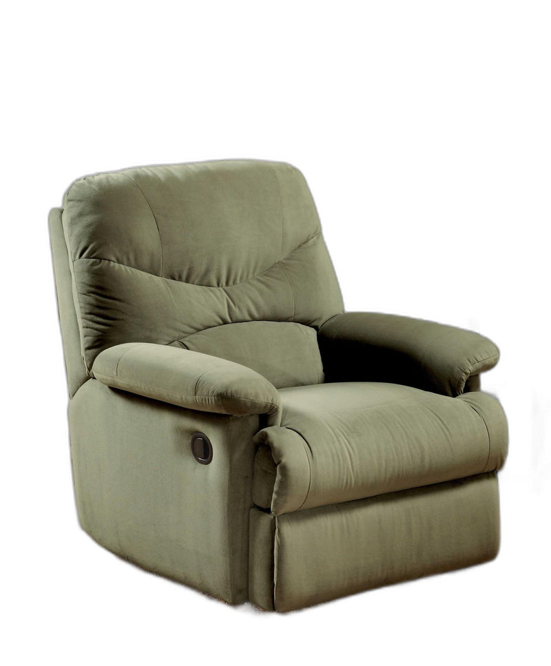 Microfiber Recliner - Sage