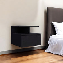 Load image into Gallery viewer, 12" One Drawer Nightstand With Integrated Tech - Black
