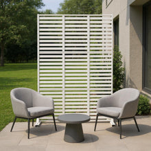 Load image into Gallery viewer, Three Panel Screen Room Divider (720143) - White
