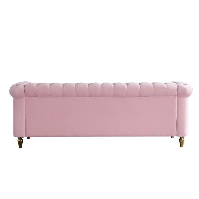 Chesterfield - Sofa 84.65" For Living Room