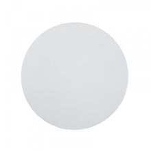 Load image into Gallery viewer, Concrete Pedestal Base Round Top Dining Table - White / Brass
