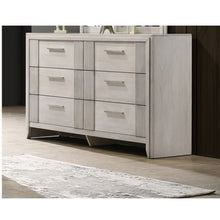 Load image into Gallery viewer, 6 Drawer Storage Dresser Furniture - Antique White
