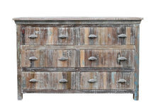 Load image into Gallery viewer, Solid Six Drawer Double Dresser - White
