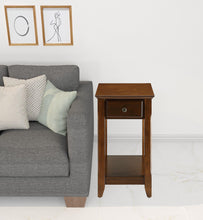 Load image into Gallery viewer, 23" Solid Wood End Table - Brown
