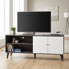 Load image into Gallery viewer, Amidon - TV Stand, With 2 Storage Shelves And 1 Cabinet
