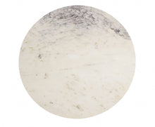 Load image into Gallery viewer, Round Mable And Iron Geometric Coffee Table - Beige
