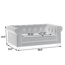 Load image into Gallery viewer, Modern Elegant Rectangle Pet Bed, Durable Elevated Dog Sofa
