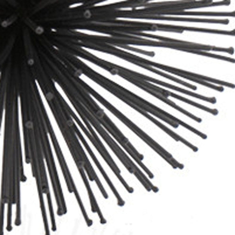 Decorative Orb Tabletop Sculpture (480036) - Black